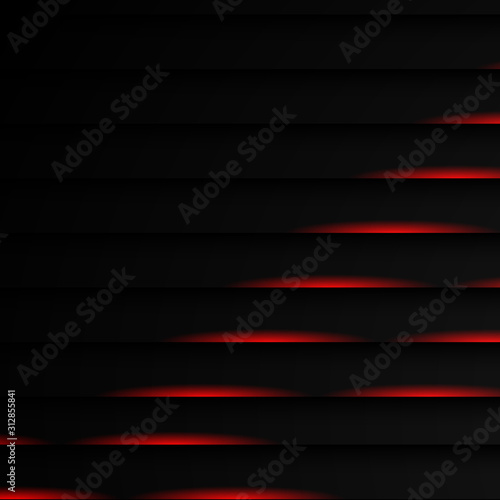 abstract vector background. overlapping shadow shapes. 3D design technology