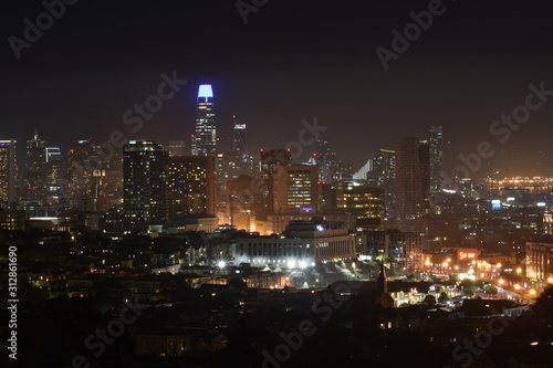 Downtown San Francisco at Night © FireMountain