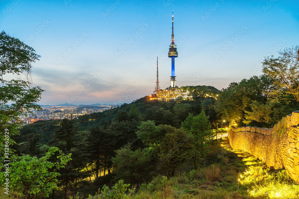Seoul tower,Namsan tower in korea