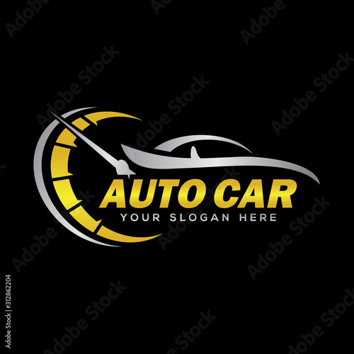 Auto speed, Auto Car, Car Logo and Auto Speed Logo Vector Inspiration 