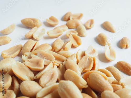 background of nuts