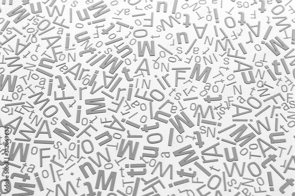 Random letters Random letters