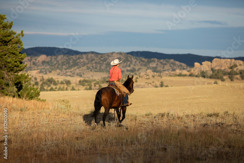 Wyoming Cowgirl © Terri Cage 