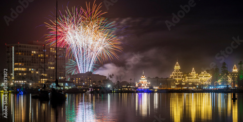 New Year's Eve Fireworks at the Hotel del Coronado © Kevin Key