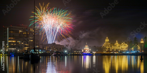 New Year's Eve Fireworks at the Hotel del Coronado