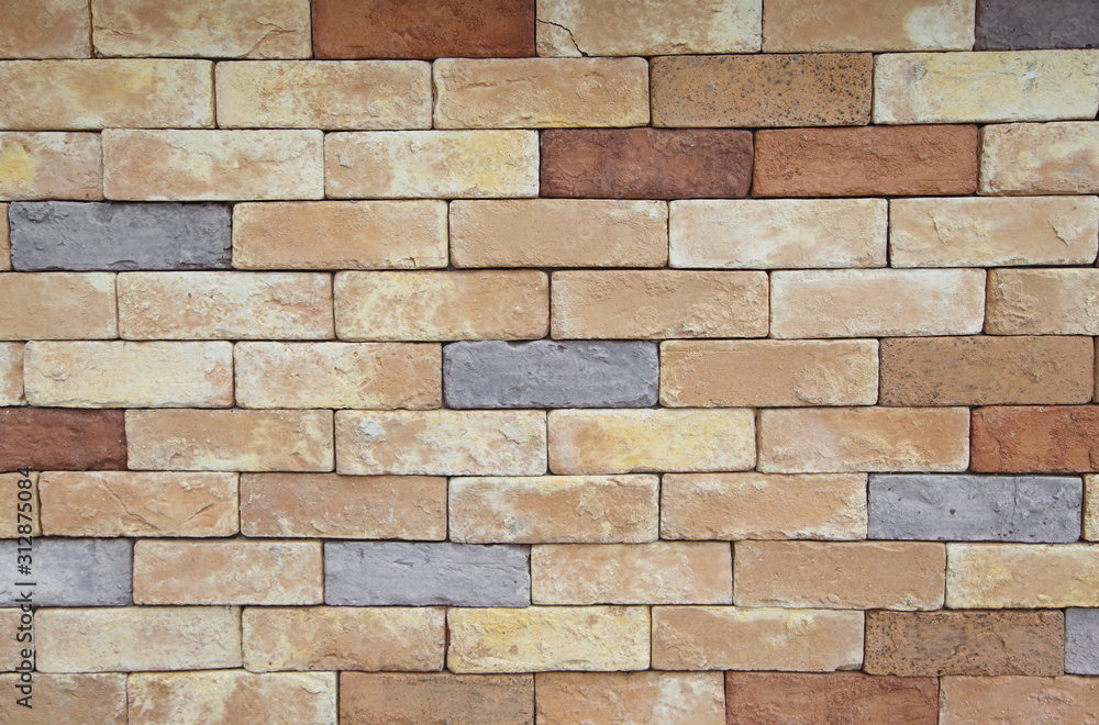 Obraz premium Brick Stone texture for wallpaper & background 