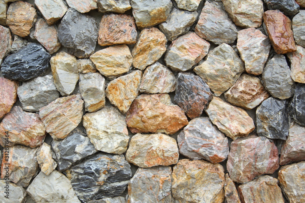 Background of stone wall texture 