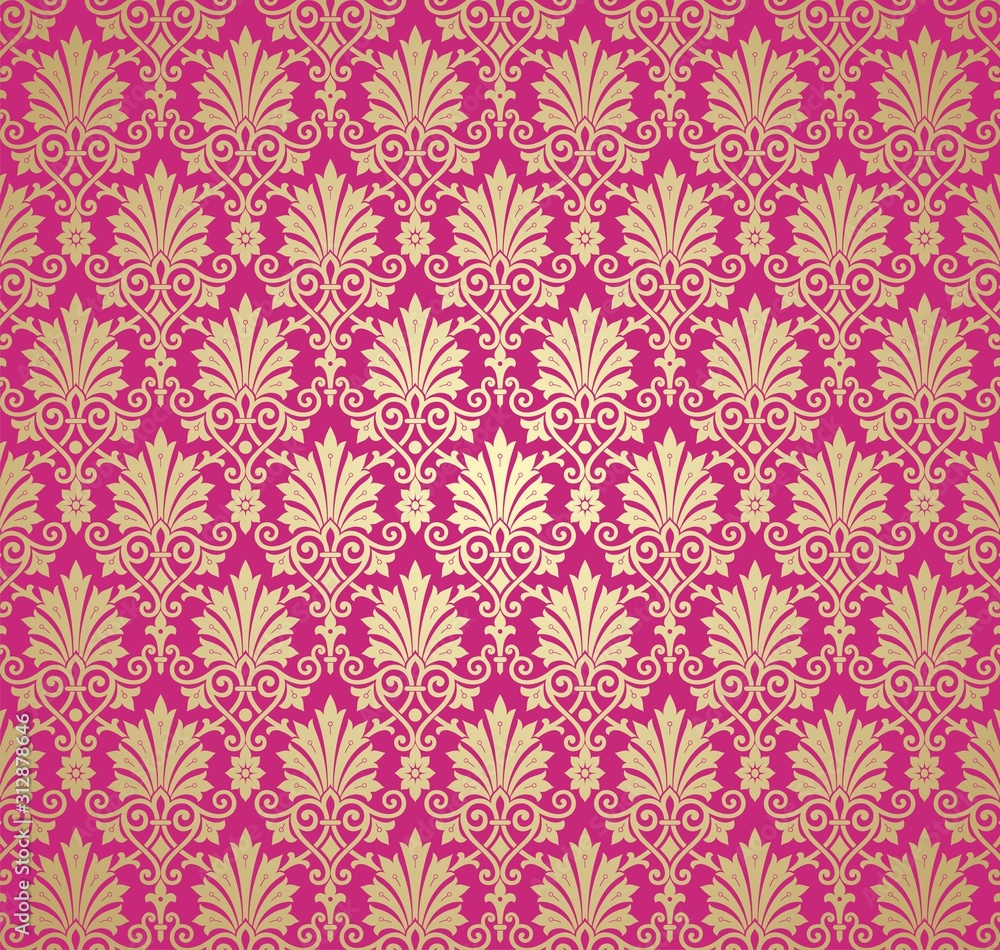 Paisley floral pattern , textile swatch , India	