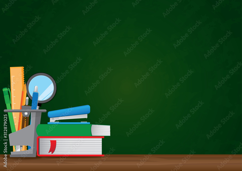 Back to school vector illustration. Back to school vector illustration.
