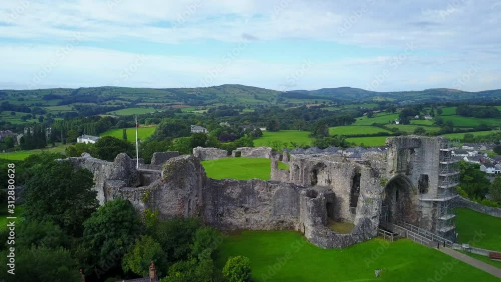Denbigh Castle and town walls were a set of fortifications built to control the lordship of Denbigh after the conquest of Wales by King Denbigh Castle and town walls were a set of fortifications built to control the lordship of Denbigh after the conquest of Wales by King