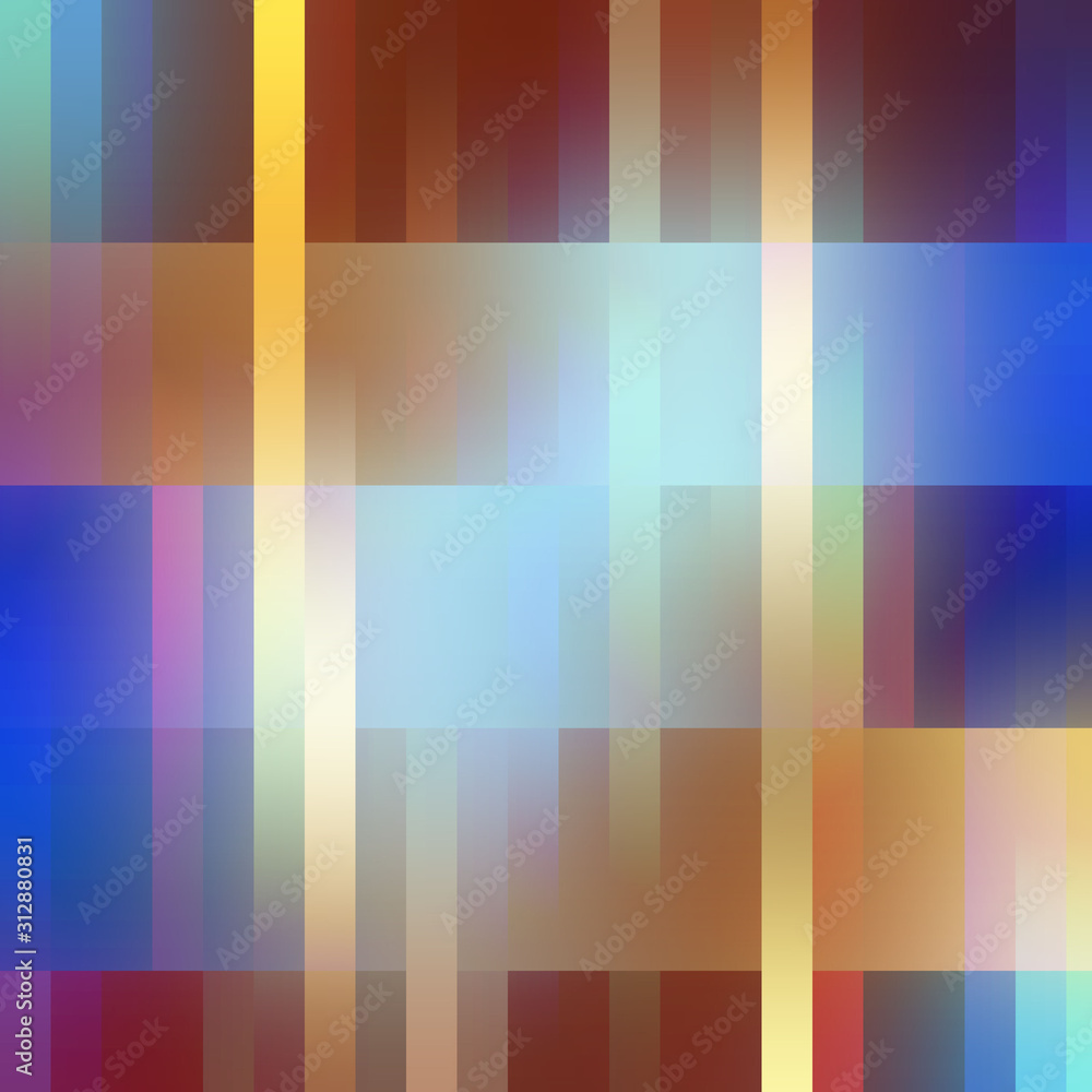 Obraz premium Blue yellow blue abstract colorful background with lines