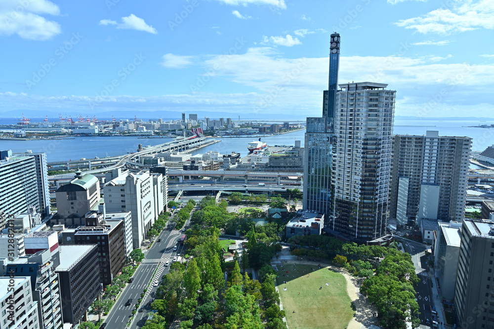 Obraz premium 港町神戸