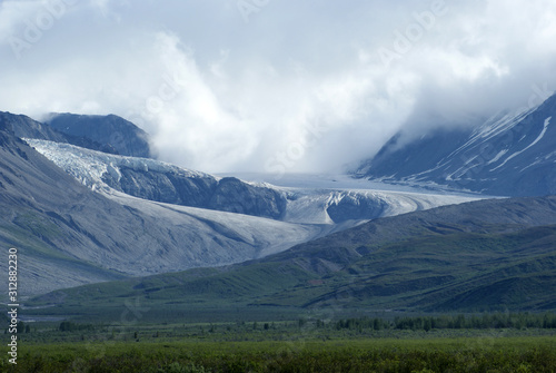 Alaskan glacier near Fairbanks, Alaska
