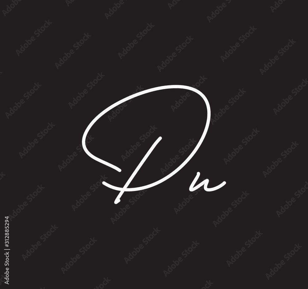 Couple Cursive Letters Initial Signature Handwriting Calligraphy Couple Cursive Letters Initial Signature Handwriting Calligraphy