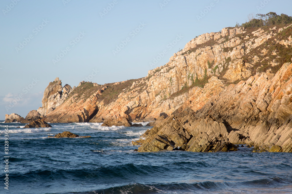 Coastline at Barayo Beach, Asturias