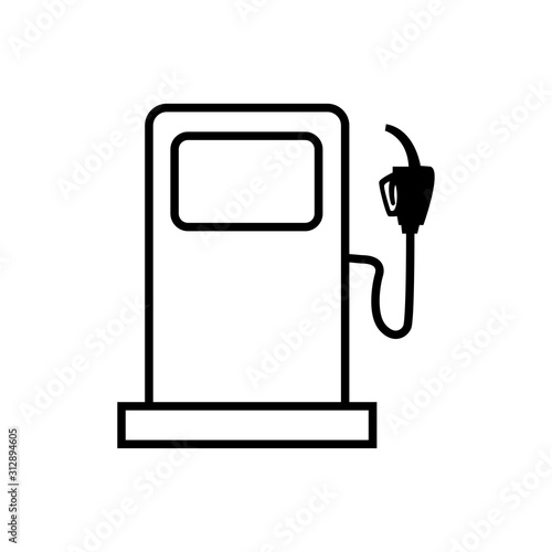 Pump stasiun icon vector design