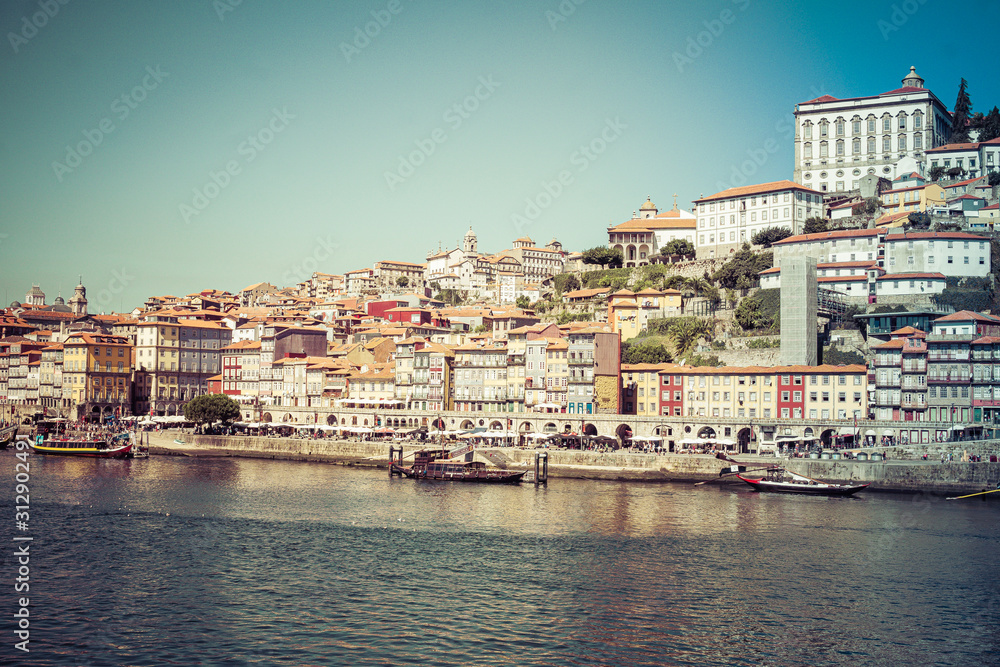 View of Porto across the river