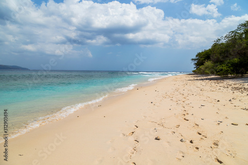 beach of the Gili Meno island