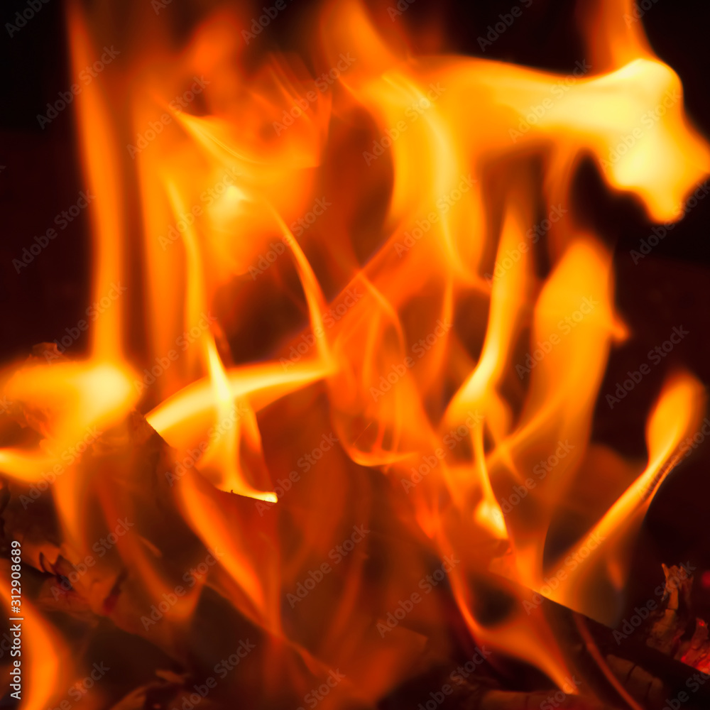 Fire flame background as symbol of inferno Fire flame background as symbol of inferno