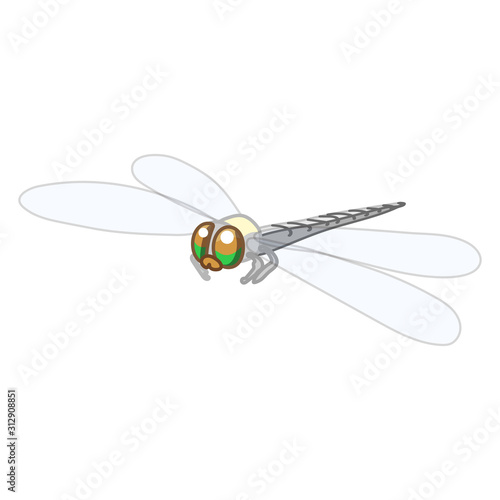 vector cartoon insect clip art