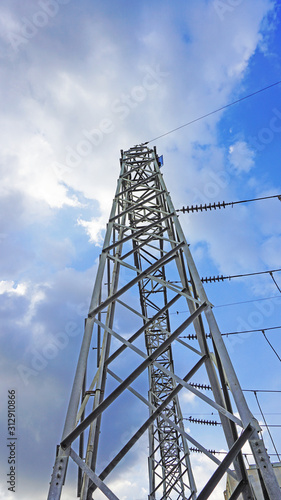 Substation for high voltage distributio