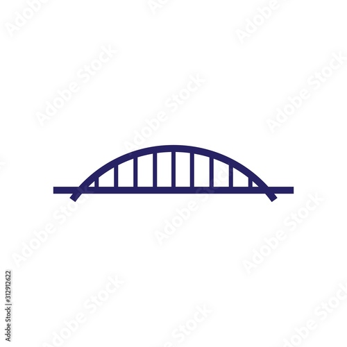 Bridge logo template vector icon design