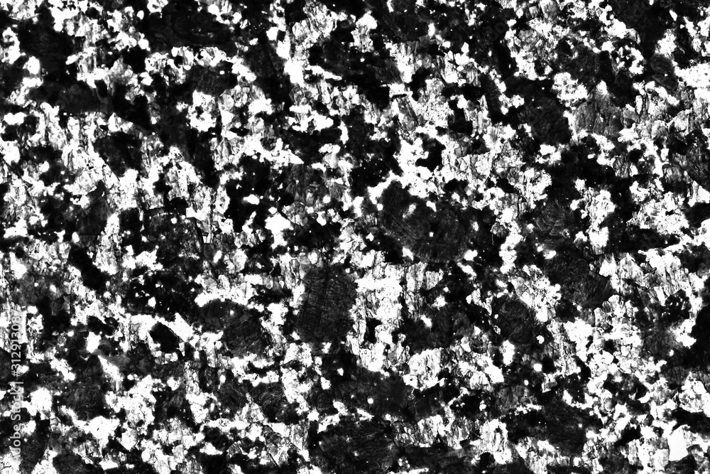 Obraz premium Black and white mineral texture. Grain and noise design background for graphic design.