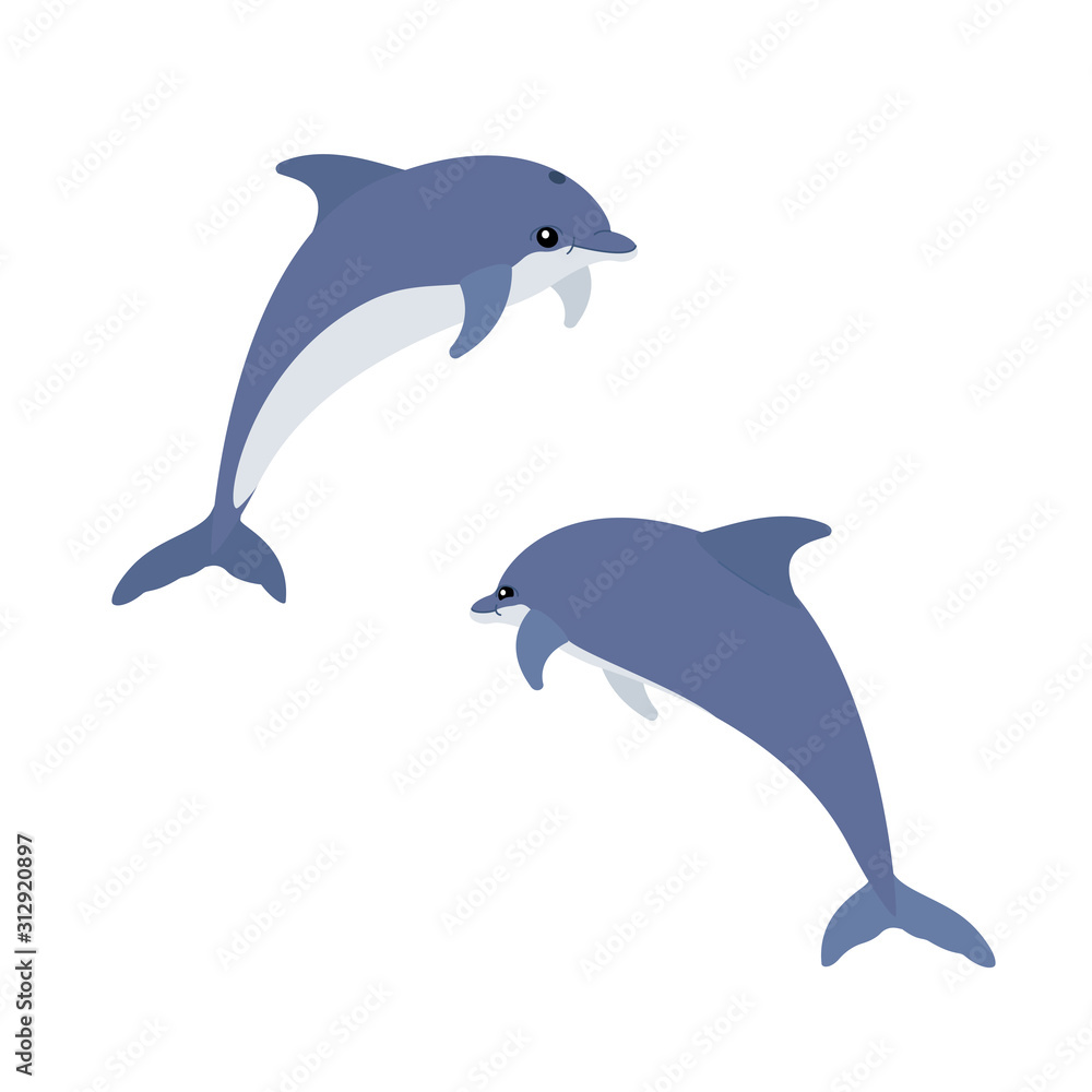 Fototapeta premium vector cartoon animal clip art