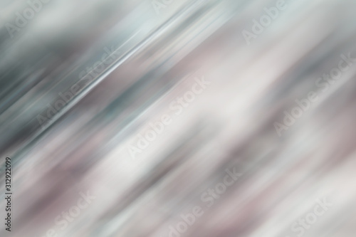 Gray, pale pink blurred gradient background. Mixed motion texture. Abstract diagonal lines wallpaper