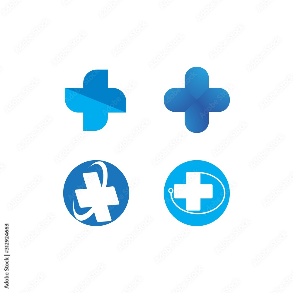 Fototapeta premium Health Medical Logo