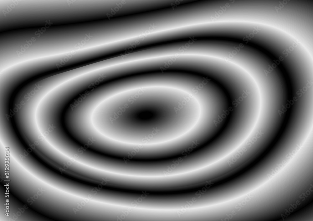 Obraz premium Abstract grey waves background. Vector illustration.