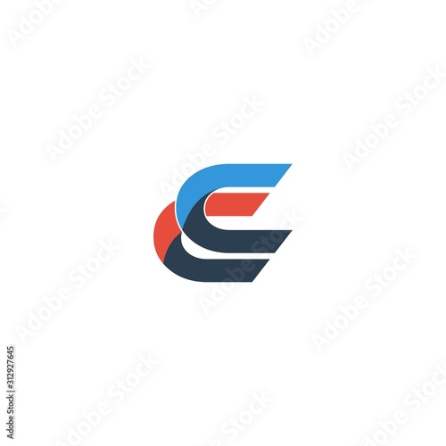 Free Download simple typography CC vector logo - GFXLoad