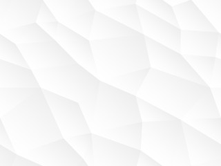 Fototapete Schwarz-weiße geometrische Muster Polygon Textur Weiss Grau Abstrakt  © ExpressVectors