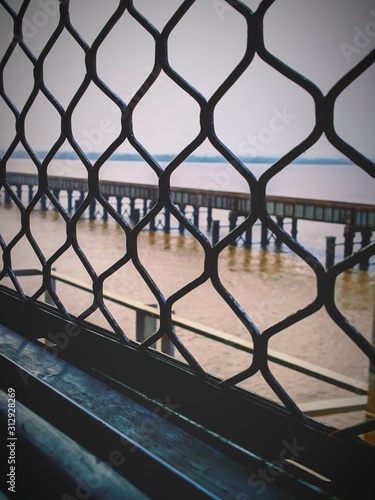 View from train window