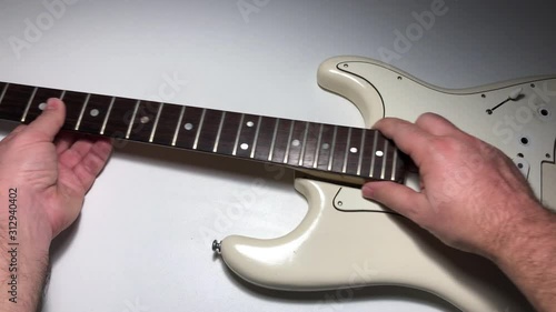 Fixing and building guitar, body fretboard, pickups