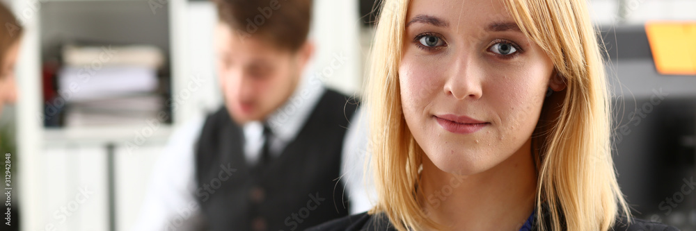 Beautiful smiling businesswoman portrait Beautiful smiling businesswoman portrait