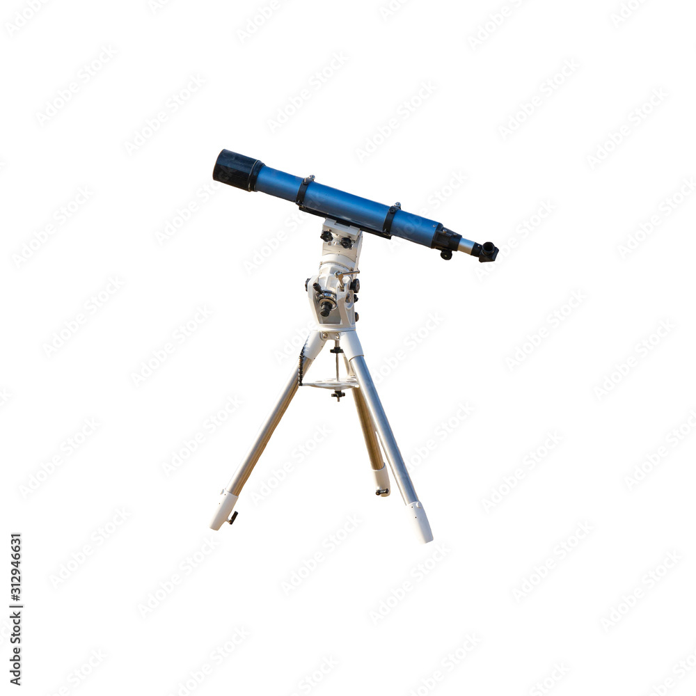 telescope isolate observation astronomy. sky-watcher