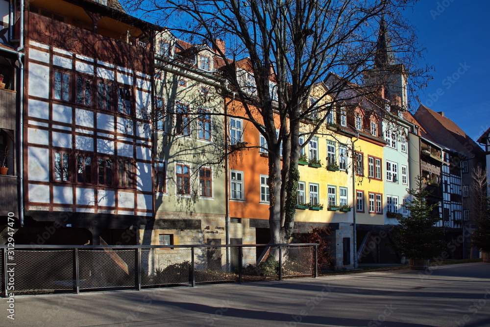 Krämerbrückenhäuser in Erfurt