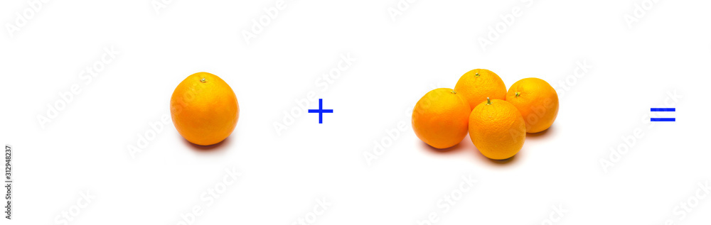 suma simple matemática, suma de naranjas, cálculo matemático sencillo suma simple matemática, suma de naranjas, cálculo matemático sencillo