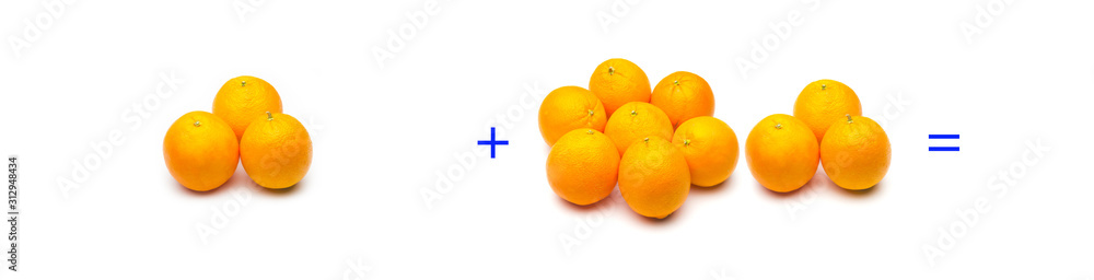 suma simple matemática, suma de naranjas, cálculo matemático sencillo suma simple matemática, suma de naranjas, cálculo matemático sencillo