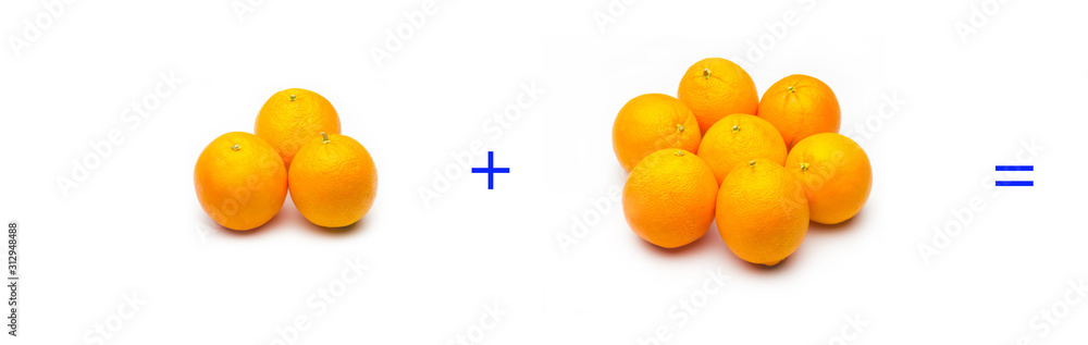 suma simple matemática, suma de naranjas, cálculo matemático sencillo suma simple matemática, suma de naranjas, cálculo matemático sencillo