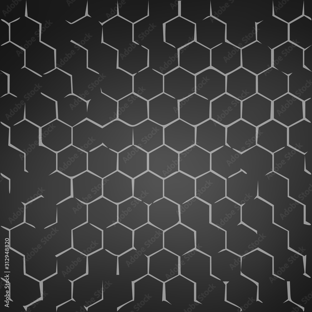 hand drawn honeycomb background. Colorful pattern with hexagon lattice background. Stock Vector illustration hand drawn honeycomb background. Colorful pattern with hexagon lattice background. Stock Vector illustration