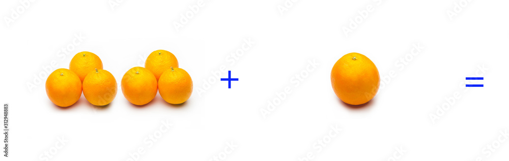 suma simple matemática, suma de naranjas, cálculo matemático sencillo suma simple matemática, suma de naranjas, cálculo matemático sencillo