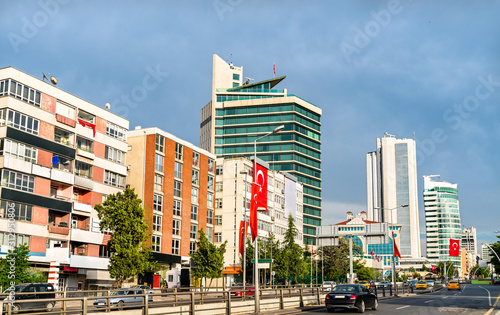 Ataturk Boulevard in Ankara, Turkey
