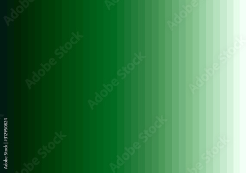 variations de teintes vertes