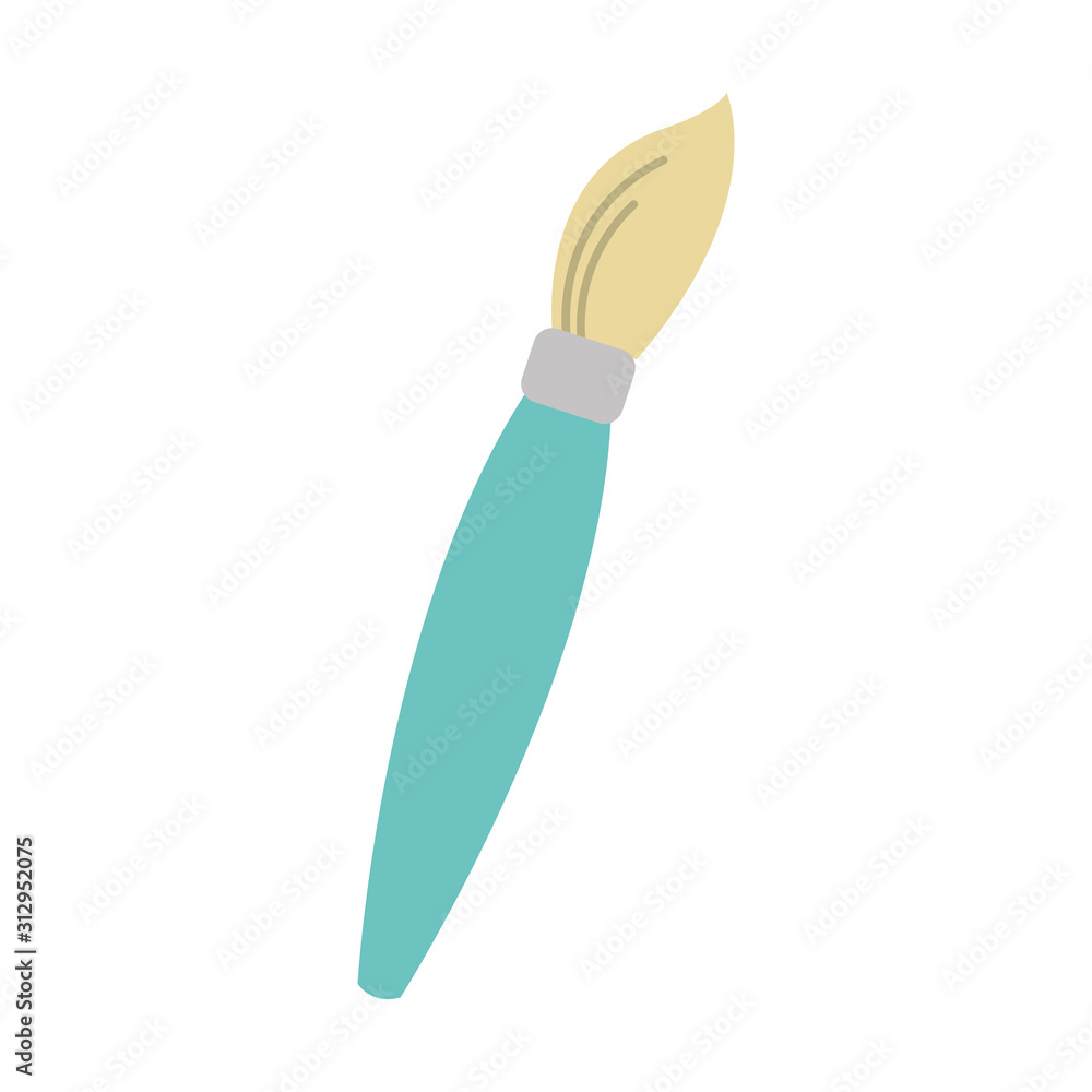 paint brush icon, colorful and flat design paint brush icon, colorful and flat design