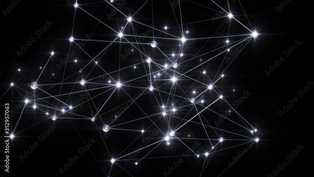 Growing network connections. Loopable. Silver. Perfect to use as a technology, communication or social media background. More options in my portfolio. Growing network connections. Loopable. Silver. Perfect to use as a technology, communication or social media background. More options in my portfolio.