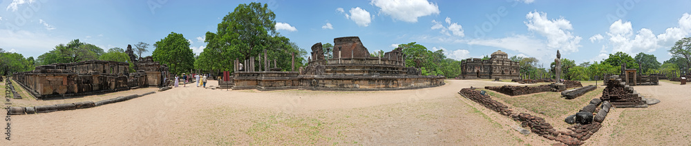 Polonnaruwa in Sri Lanka is an ancient capital and is one of the most interesting archaeological sites