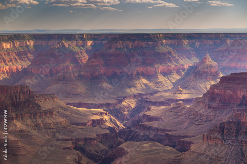 Sunset in Grand Canyon National Park, Arizona, USA