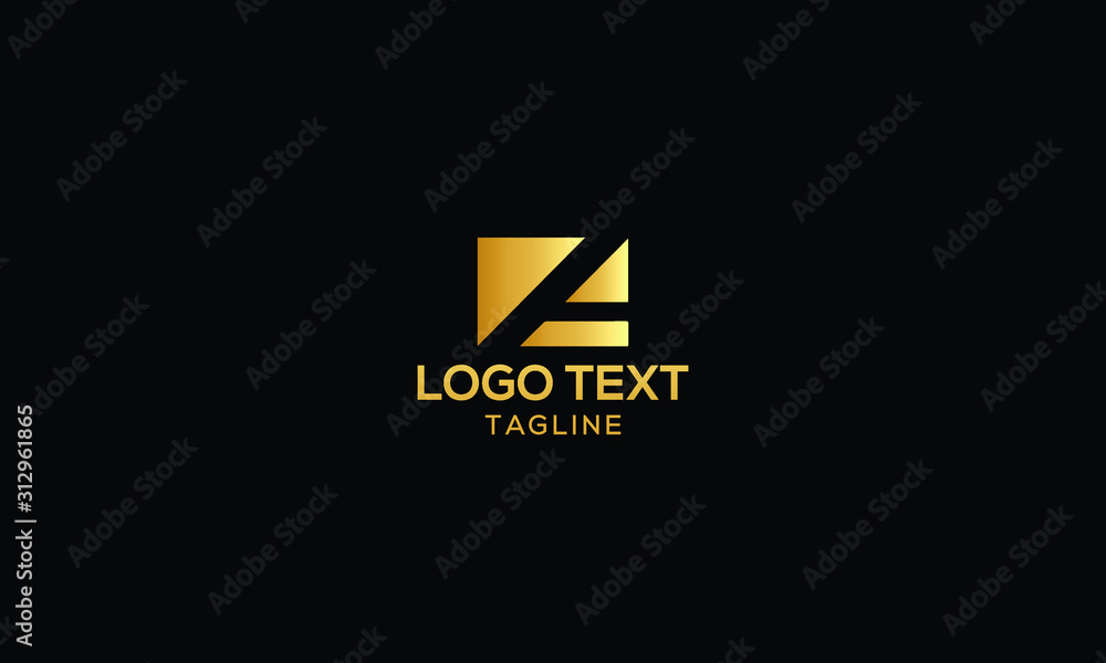 A Letter logo design template vector Sign Symbol Monogram A Letter logo design template vector Sign Symbol Monogram
